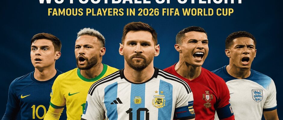 Famous players in 2026 FIFA World Cup