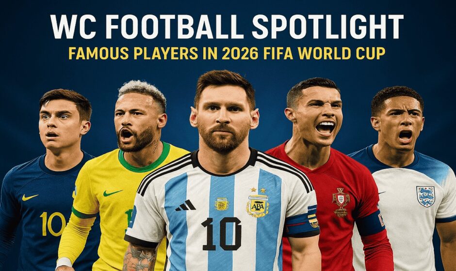 Famous players in 2026 FIFA World Cup