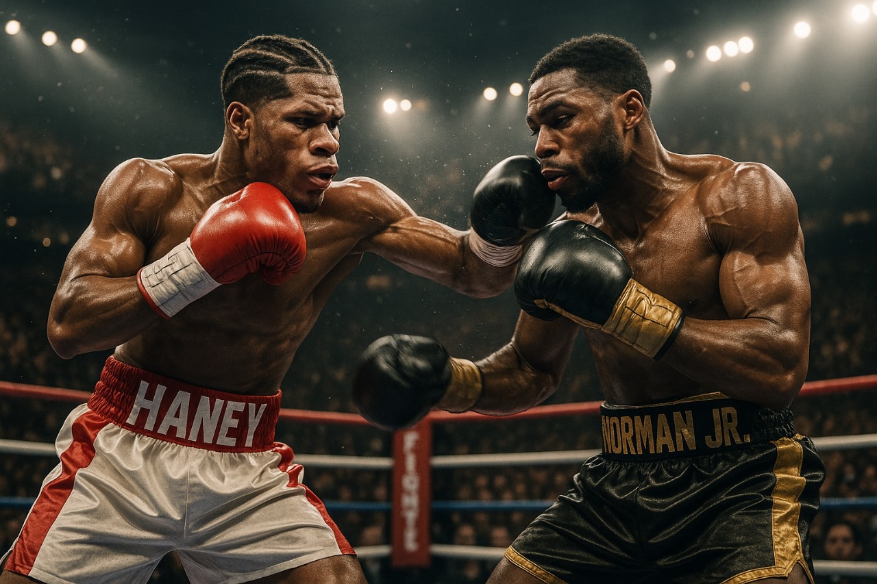 Haney vs Norman fight match