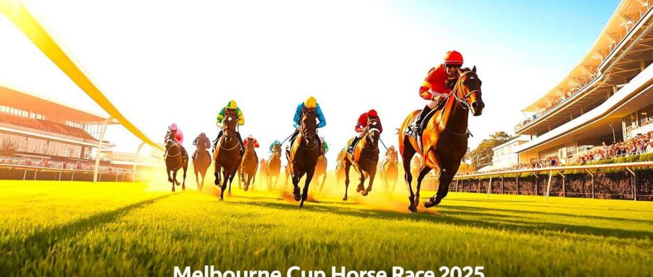Melbourne Cup Horse Race 2025