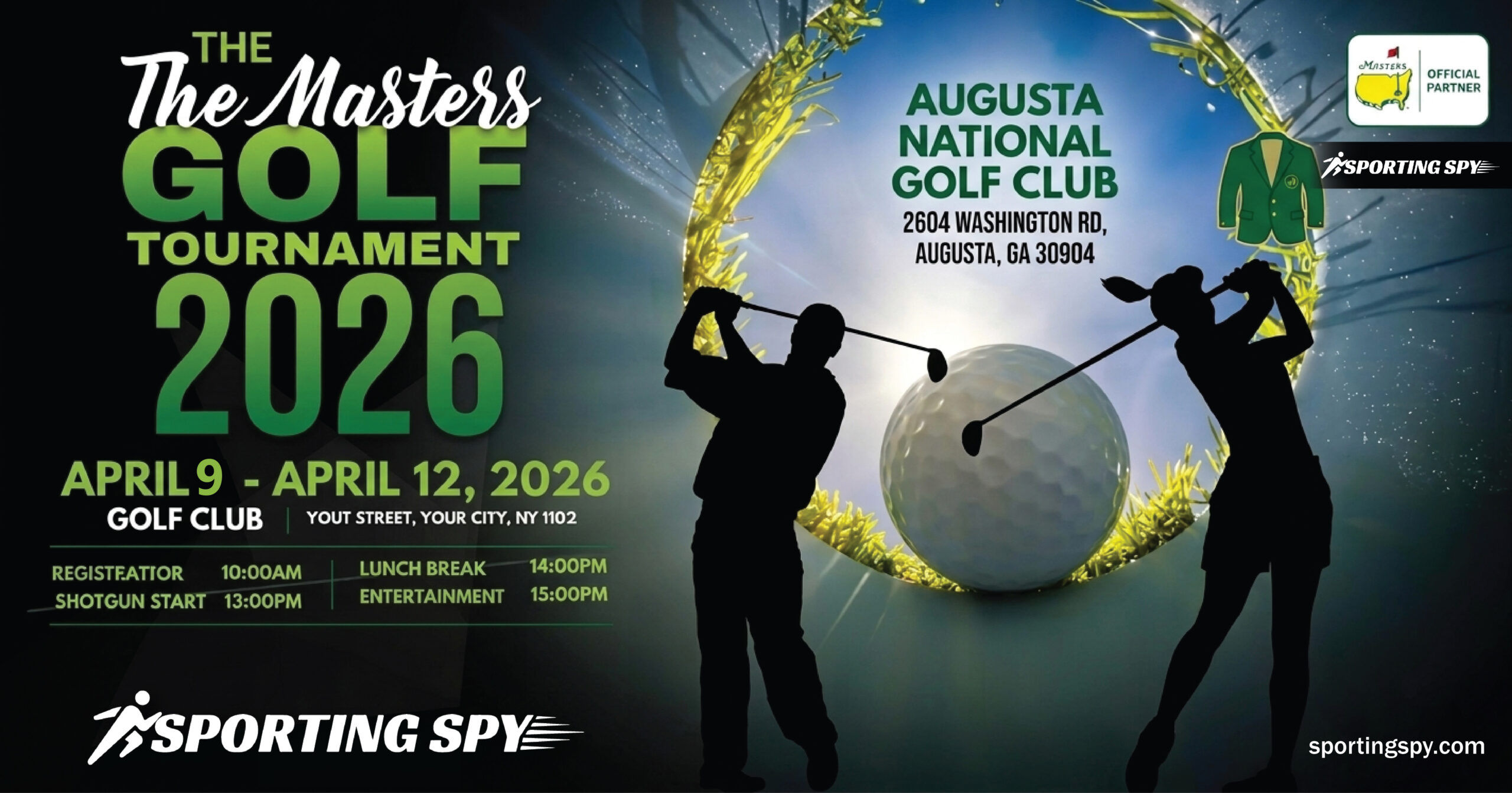 The Masters Golf Tournament 2026