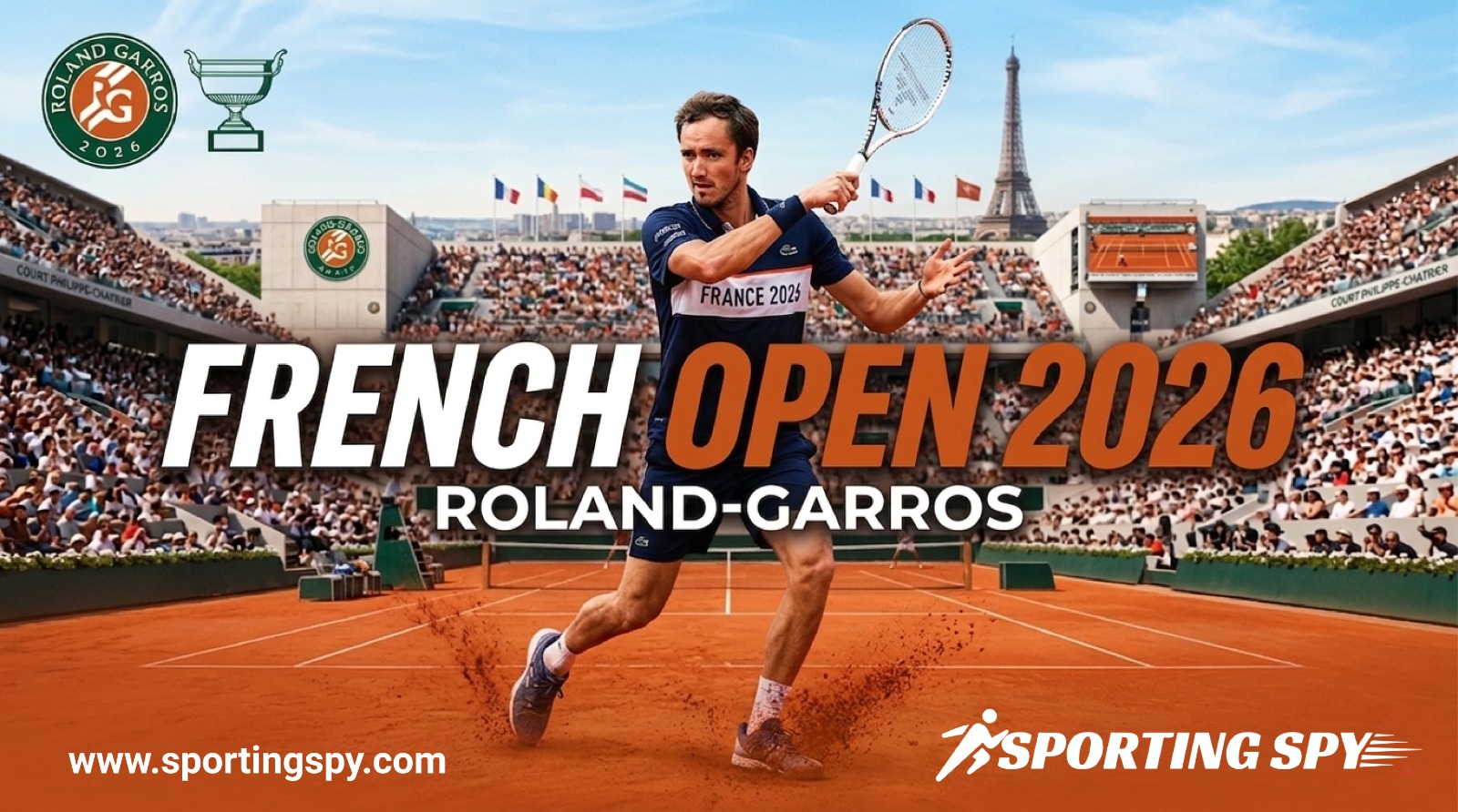 Roland Garros tennis Grand Slam 2026